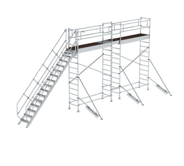 Modular de-icing scaffold, stationary | © MUNK GmbH