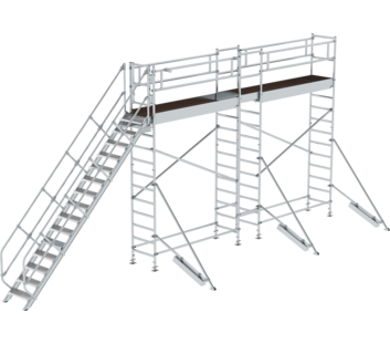 Modular de-icing scaffold, stationary | © MUNK GmbH