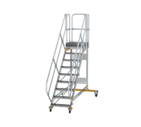 Platform stairs 45° mobile st. width 600 mm, 9 st | © MUNK GmbH