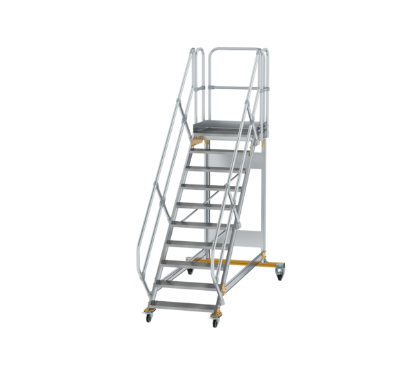 Platform stairs 45° mobile st. width 800 mm, 10 st | © MUNK GmbH