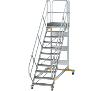 Platform stairs 45° mobile st. width 800 mm, 11 st | © MUNK GmbH