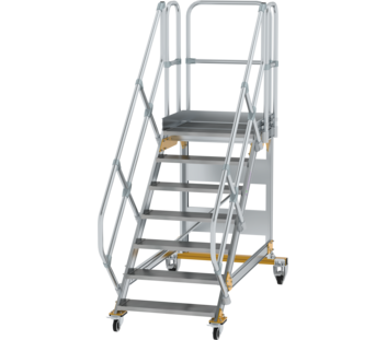 Platform stairs 45° mobile st. width 800 mm, 7 st | © MUNK GmbH