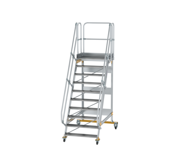 Platform stairs 60° mobile st. wid. 1,000 mm, 10st | © MUNK GmbH