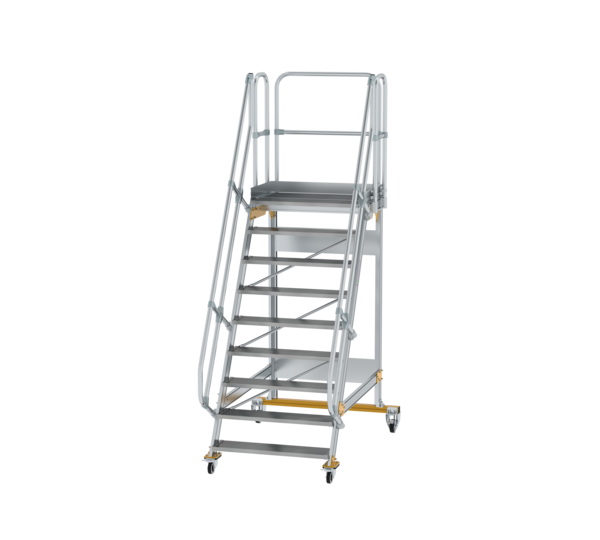 Plattformtreppe 60° fahrbar St.br. 1000 mm, 9 St. | © MUNK GmbH