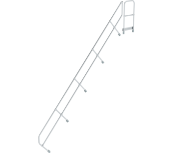 Treppe m. PF 45° 2. Handlauf für 18 St., 45° | © MUNK GmbH