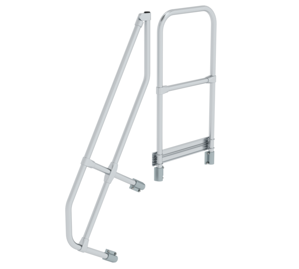 Treppe m. PF 60° 2. Handlauf für 4 St., 60° | © MUNK GmbH