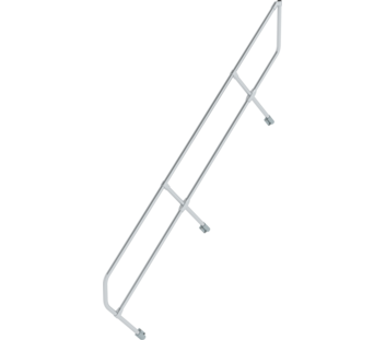 Deuxième main courante pr escalier 45°, 10 marches | © MUNK GmbH