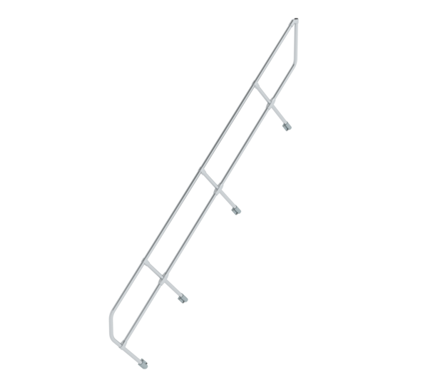 Second handrail for stairs 45°, 12 steps | © MUNK GmbH
