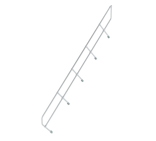 Second handrail for stairs 45°, 16 steps | © MUNK GmbH