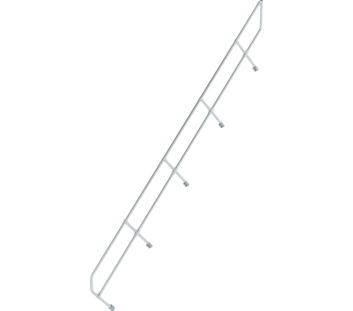Second handrail for stairs 45°, 18 steps | © MUNK GmbH