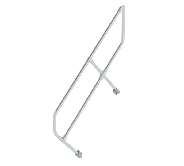 Zweiter Handlauf für Treppe 45° , 5 Stufen | © MUNK GmbH