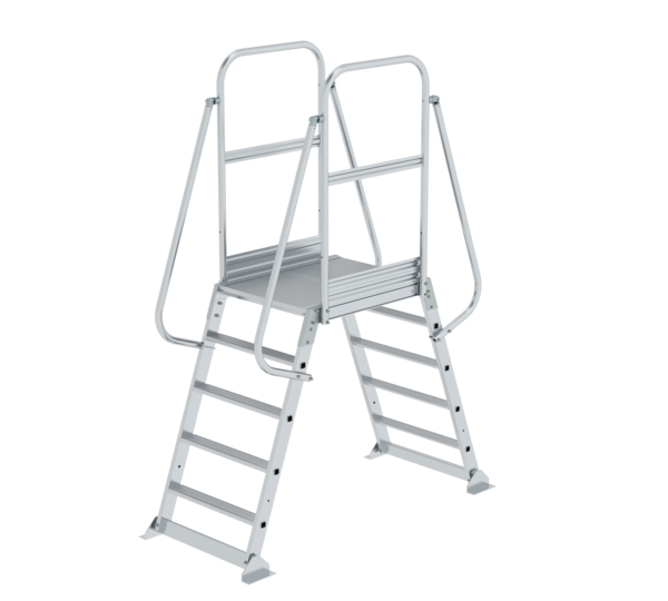 Überbrückung beidseitig  stationär, 5 Stufen | © MUNK GmbH