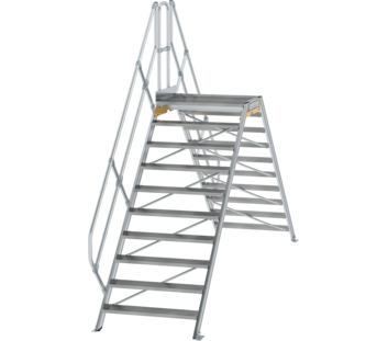 Saut de loup 45°, largeur mar. 1000mm, 10 marches | © MUNK GmbH