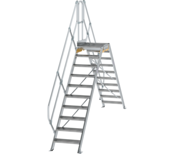 Saut de loup 45°, largeur mar. 600 mm, 10 marches | © MUNK GmbH