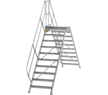 Saut de loup 45°, largeur mar. 800 mm, 10 marches | © MUNK GmbH