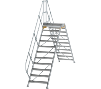 Saut de loup 45°, largeur mar. 800 mm, 11 marches | © MUNK GmbH