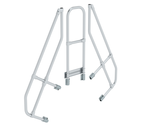 Bridg. steps 60° 2nd handr. f. 4 st, 60° incl. | © MUNK GmbH