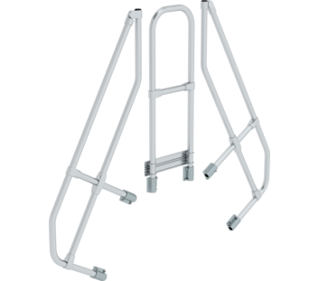 Bridg. steps 60° 2nd handr. f. 4 st, 60° incl. | © MUNK GmbH