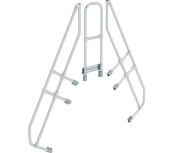 Überstiege 60° 2. Handlauf für 6 St., Neigung 60° | © MUNK GmbH