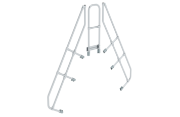 Überstiege 60° 2. Handlauf für 7 St., Neigung 60° | © MUNK GmbH