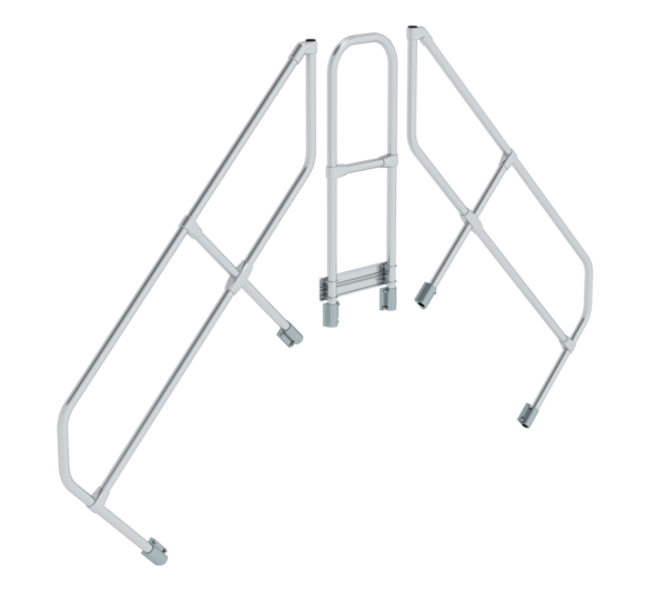 Bridg. steps 45° 2nd handr. f. 5th st, 45° incl. | © MUNK GmbH