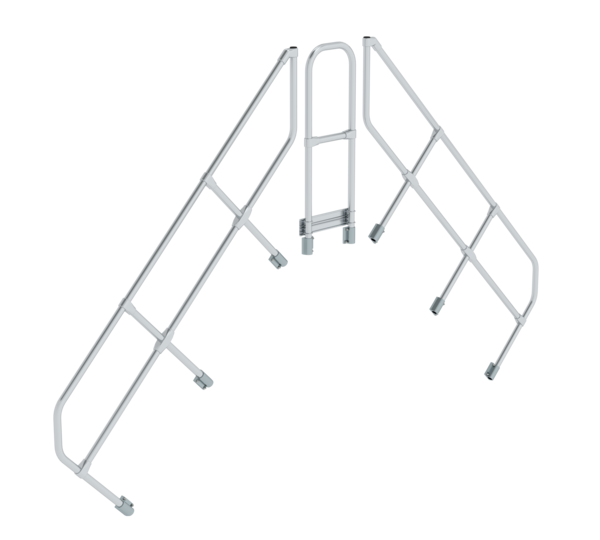 Bridg. steps 45° 2nd handr. f. 7th st, 45° incl. | © MUNK GmbH