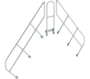 Bridg. steps 45° 2nd handr. f. 7th st, 45° incl. | © MUNK GmbH