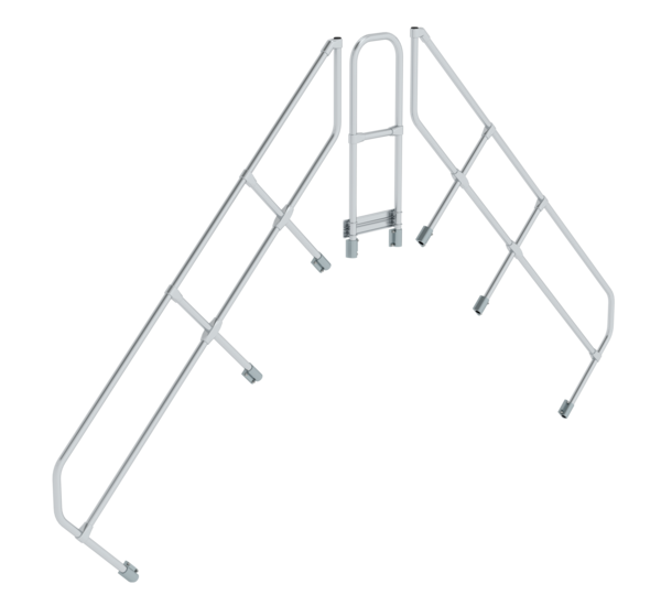 Bridg. steps 45° 2nd handr. f. 7th st, 45° incl. | © MUNK GmbH