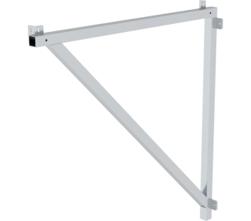 Aluminium triang. console f. step width 1000mm & handrail on both sides | © MUNK GmbH