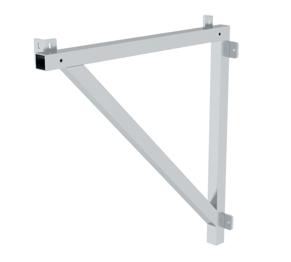 Alu. triangular console for step width 800 mm | © MUNK GmbH