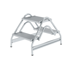 Work platform, 2-sided access, 2x2 steps  | © MUNK GmbH