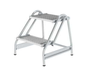 Arbeitspodest einseitig begehbar, 2 Stufen | © MUNK GmbH