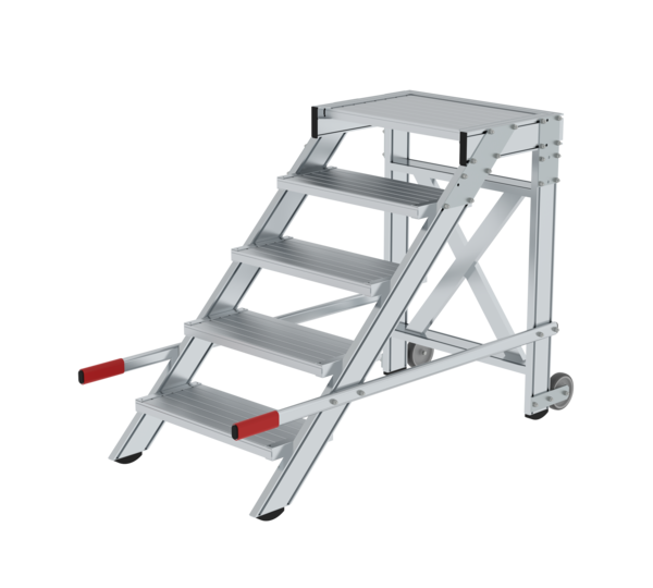 Marchepied mobile, larg. marche 600 mm, 5 mar. | © MUNK GmbH