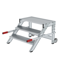 Marchepied mobile, larg. marche 800 mm, 3 mar. | © MUNK GmbH