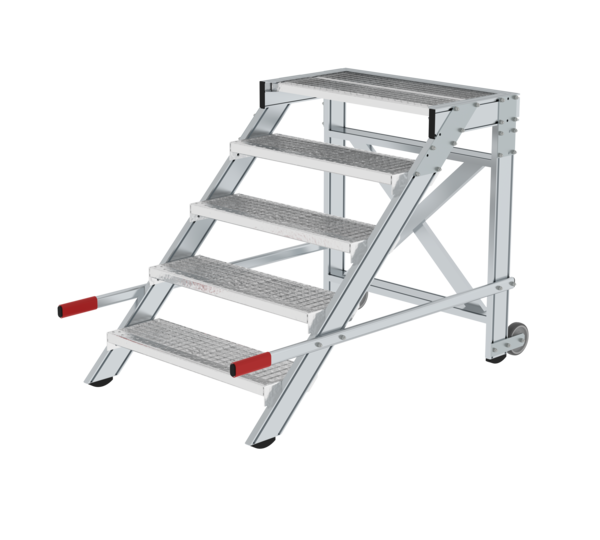 Marchepied mobile, larg. marche 800 mm, 5 mar. | © MUNK GmbH