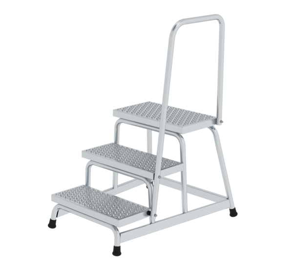 Marchepied rigide R 13 avec main c. 3 mar., 3 mar. | © MUNK GmbH