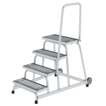 Marchepd rigide, caill. acier av roul. et main c. | © MUNK GmbH