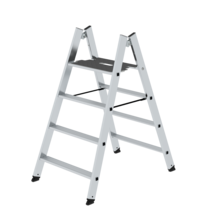 Marchepied pliant avec marches des deux côtés Alu 4 marches | © MUNK GmbH