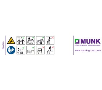 Sticker with user information | © MUNK GmbH