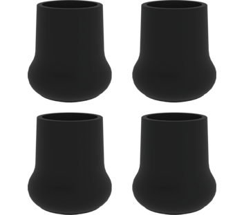 Sabot pr marchepied alu rigide ø 30 noir | © MUNK GmbH