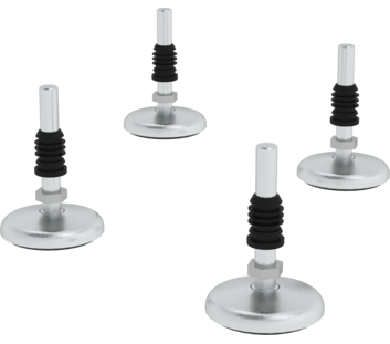 Foot plates for rigid aluminium work platforms  | © MUNK GmbH