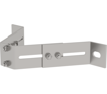 Wall anch., adj 115-173 mm, st.st. F. 1-rail ladd. | © MUNK GmbH