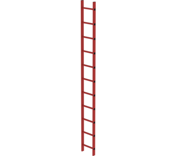 Shaft ladder RFG 300 mm clear width, 11 rungs | © MUNK GmbH