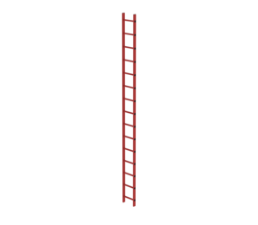 Shaft ladder RFG 300 mm clear width, 15 rungs | © MUNK GmbH