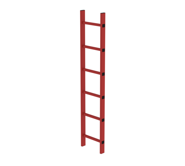 Shaft ladder RFG 300 mm clear width, 6 rungs | © MUNK GmbH
