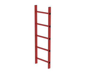 Shaft ladder RFG 400 mm clear width, 5 rungs | © MUNK GmbH
