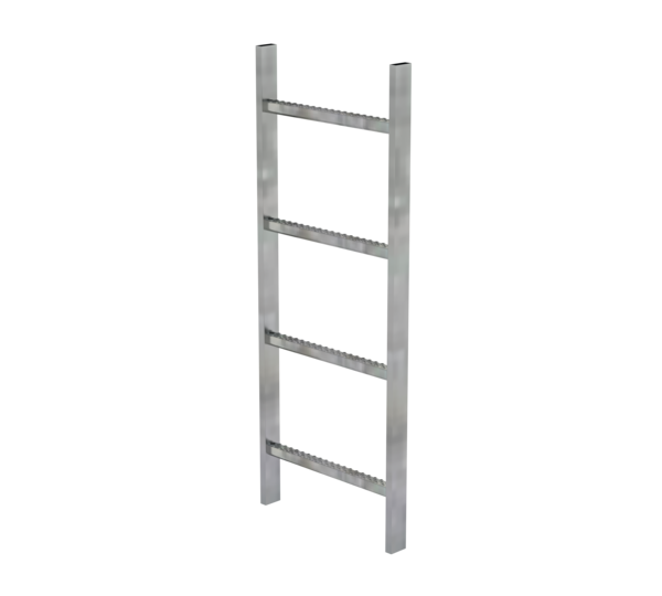 Shaft ladder, galv. st., 400 mm clear width 4 rgs | © MUNK GmbH