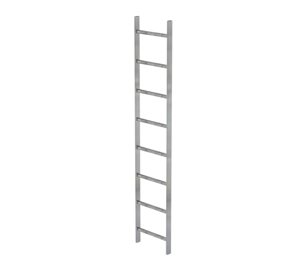 Shaft ladder, galv. st., 400 mm clear width 8 rgs | © MUNK GmbH
