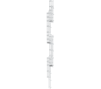 Mehrz. Steigl. m. Rückensch. Alu elox., 19,96m | © MUNK GmbH
