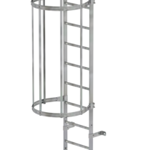 Sing.fl. vertical ladder w.bk prot.gal.st.5.96m | © MUNK GmbH